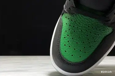 HIGH - GREEN JORDAN 1 555088-030 RETRO PINE BLACK 0701
